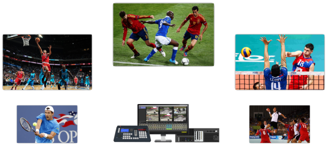 Video Slow Motion system be used on sporting games