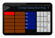 Figure Skating Referee Tablet