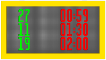 Floorball Penalty Screen (Triple Line)