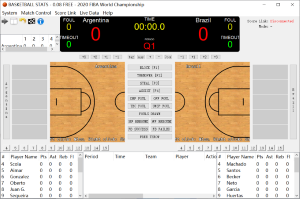 籃球比賽技術統計軟體