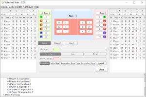 排球比賽技術統計軟體