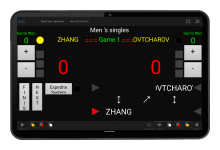 Table-Tennis Referee Tablet